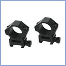 AIM Sports - 25mm (1") Scope Rings (2-Pack) - 1" Height