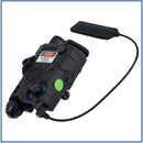 WADSN - PEQ-15 LA-5C Illuminator w/ Flashlight, Visible and IR Laser